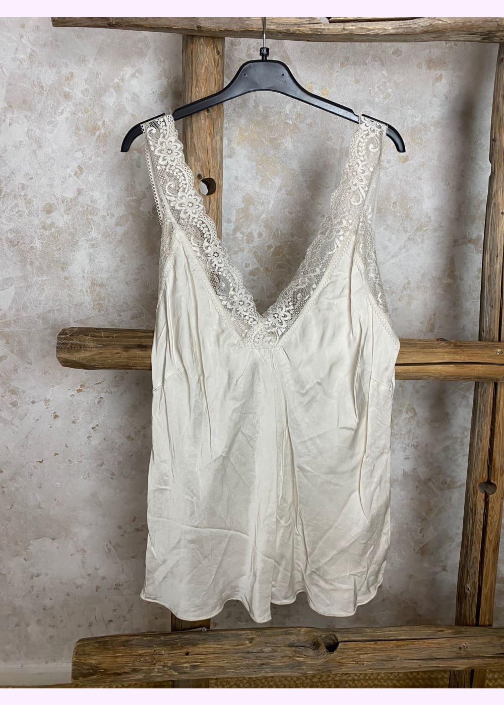 Toppi denisse pluskoko eri värejä 0924 - beige - toppi