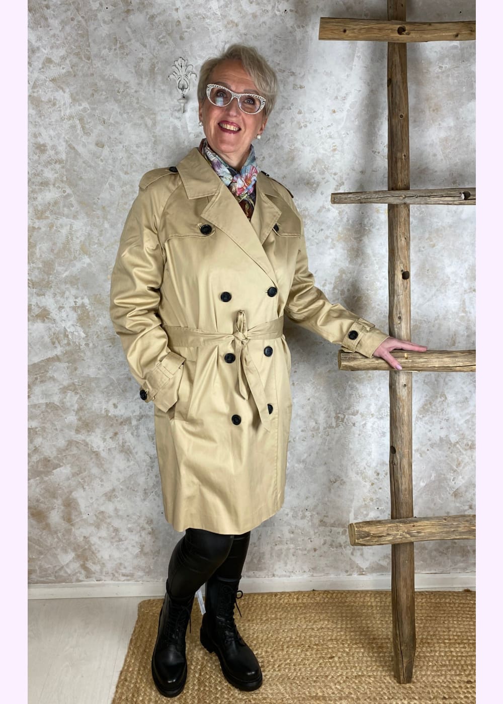 Trenssitakki zeze albi beige 0324 - takki