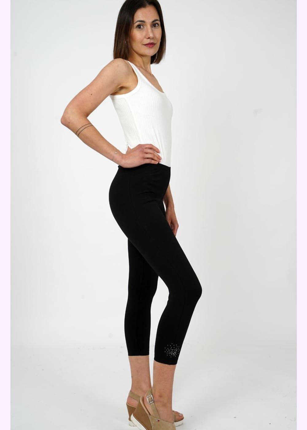 Trikoocapri mxo bling musta 0424 - caprit ja legginsit