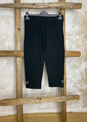 Trikoocapri mxo blingperhonen musta 0425 | caprit ja shortsit