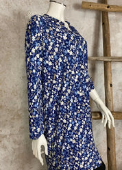 Tunika fm flower sininen - tunika