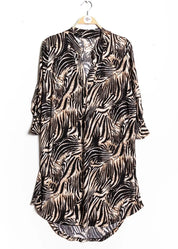 Tunika fm kister ruskea - tunika