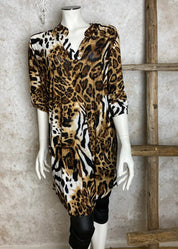 Tunika fm kuster ruskea