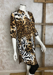 Tunika fm kuster ruskea