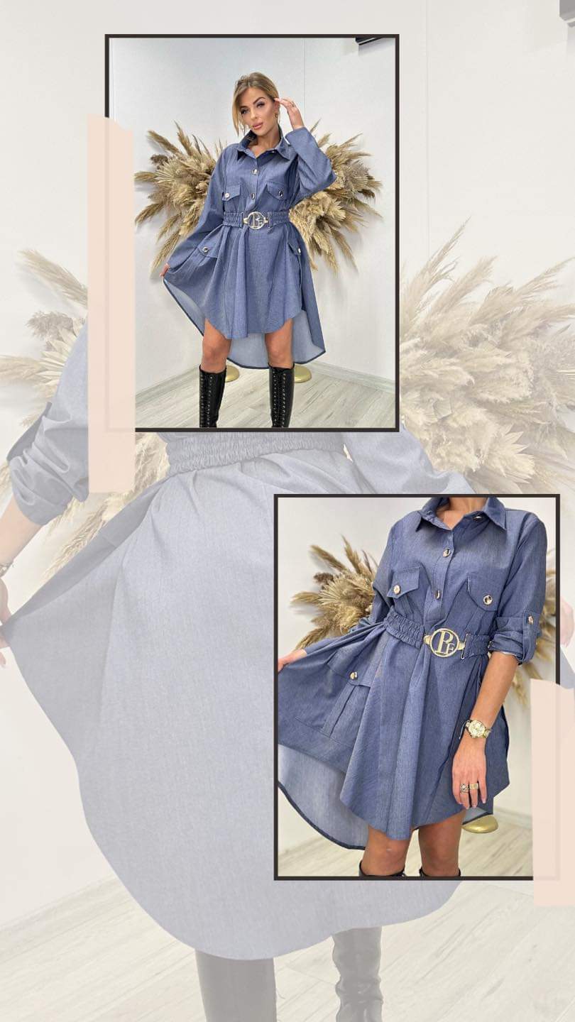 Tunika Paparazzi number 46 sininen