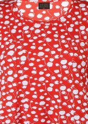 Tunika zeze floret punainen 0424 - tunika