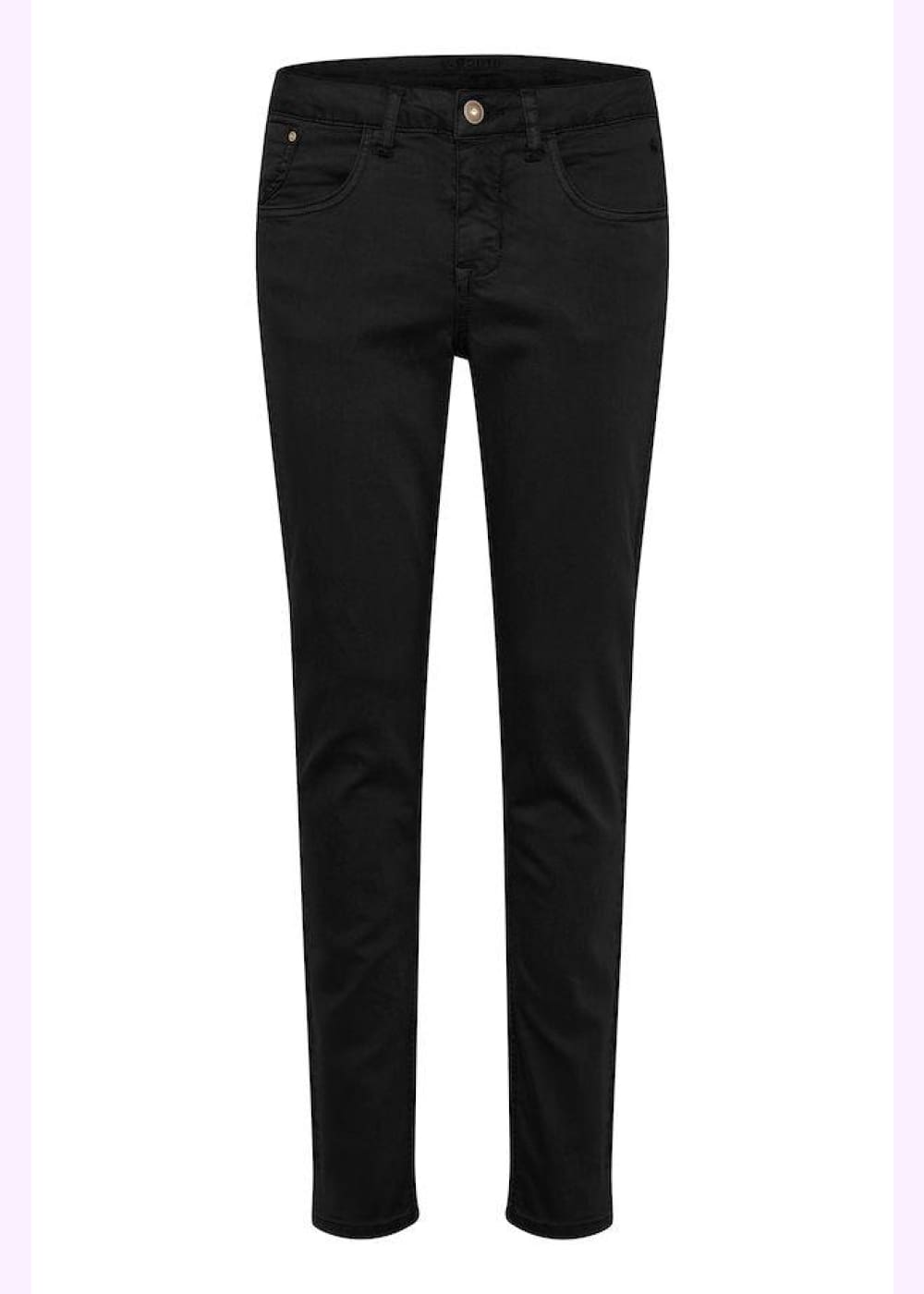 Twill housut cream - housut