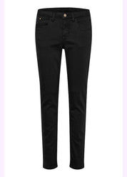 Twill housut cream - housut