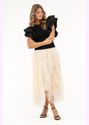 Tyllihame capri collection clara champagne 0225 - hame