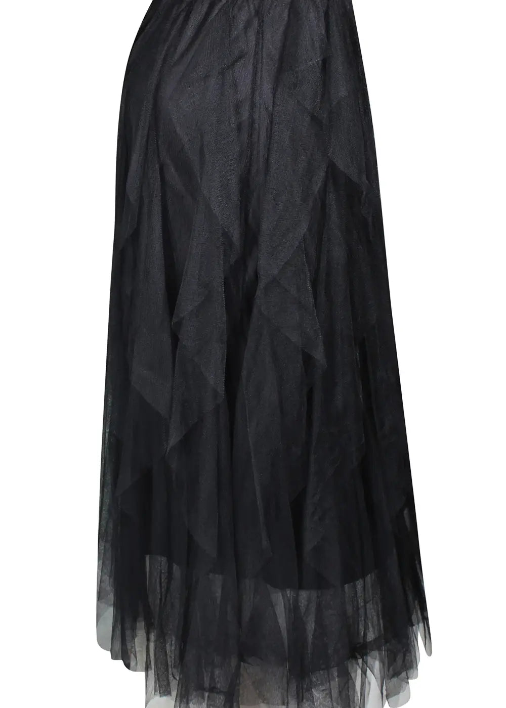 Tyllihame kuminauhavyötärö A-linjainen. Hameessa joustava alushame Käy myös tanssihameena.