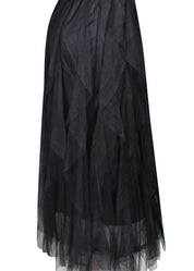 Tyllihame kuminauhavyötärö A-linjainen. Hameessa joustava alushame Käy myös tanssihameena.