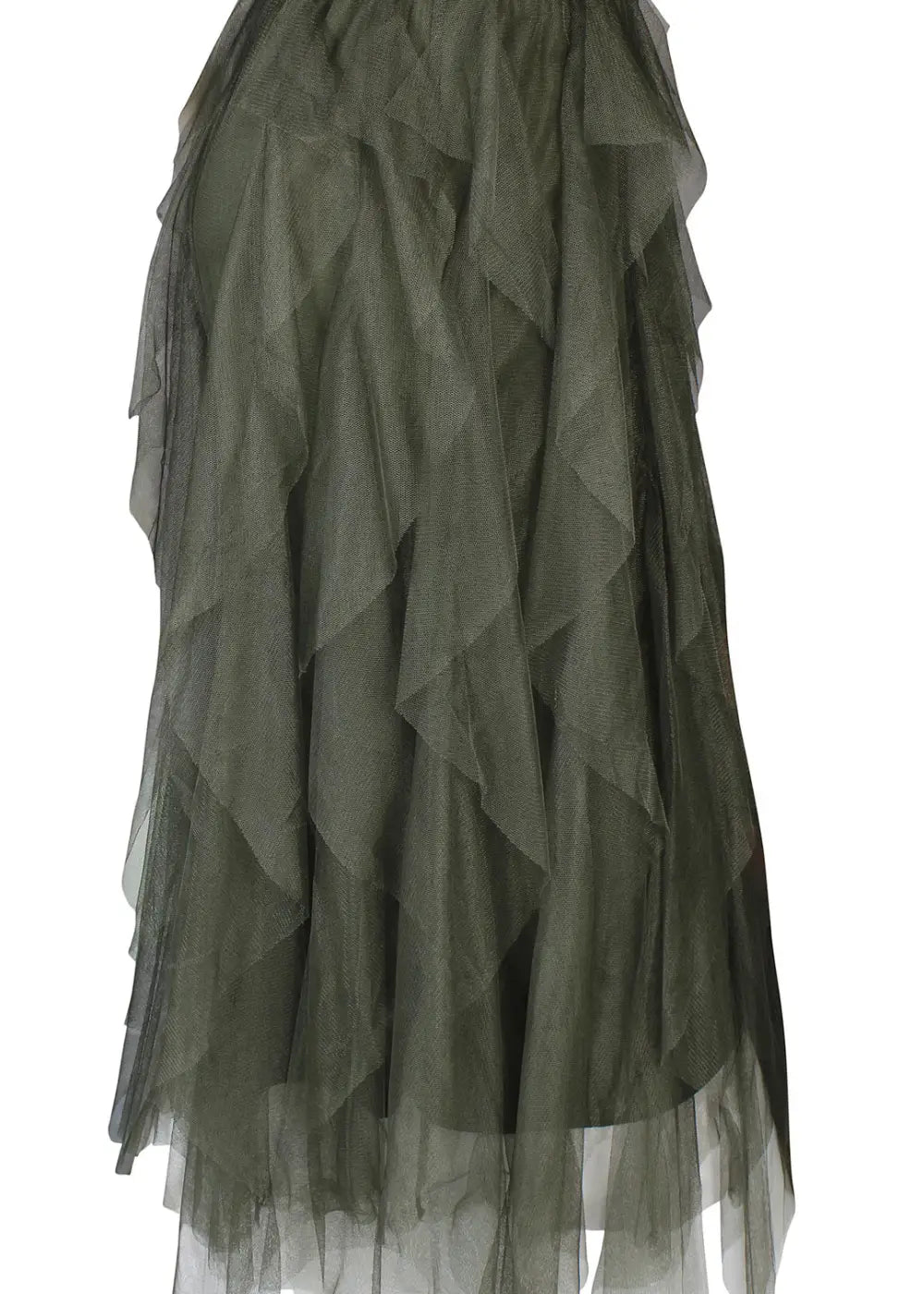 Tyllihame kuminauhavyötärö A-linjainen. Hameessa joustava alushame Käy myös tanssihameena.