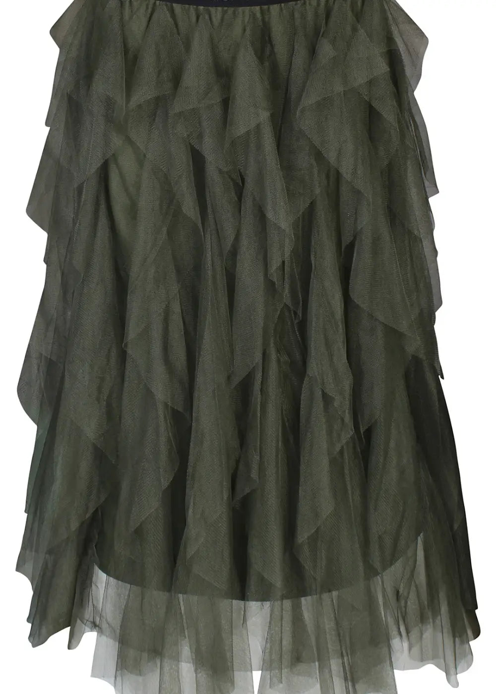 Tyllihame kuminauhavyötärö A-linjainen. Hameessa joustava alushame Käy myös tanssihameena.