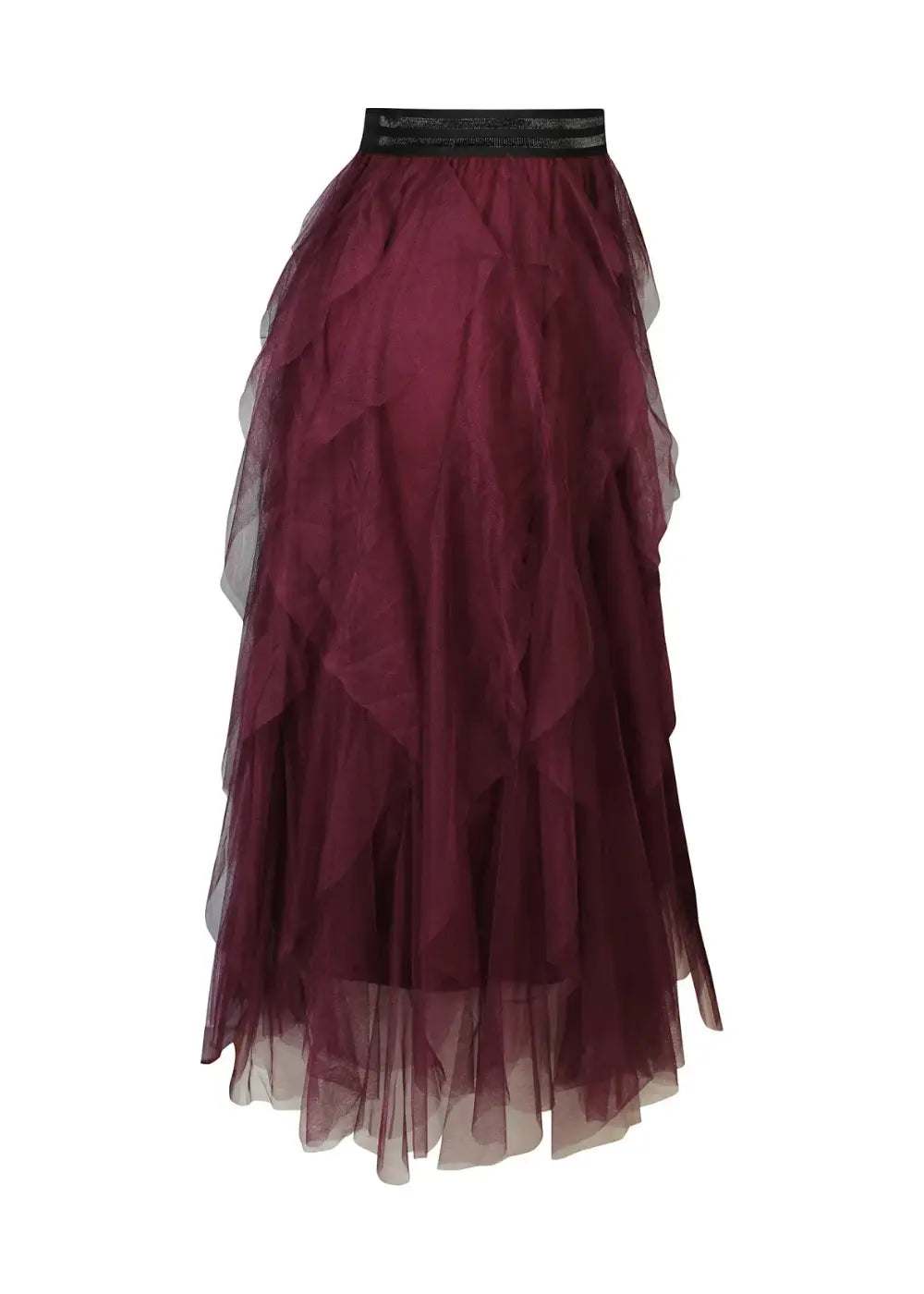 Tyllihame Kuminauhavyötärö A-linjainen Hameessa joustava alushame Käy myös tanssihameena.