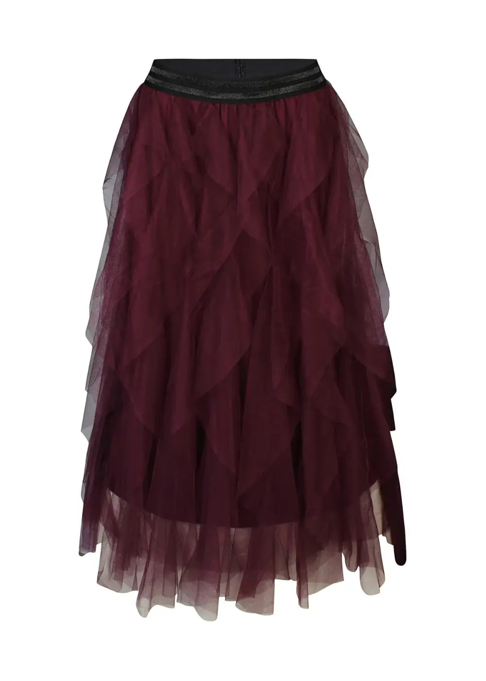 Tyllihame Kuminauhavyötärö A-linjainen Hameessa joustava alushame Käy myös tanssihameena.