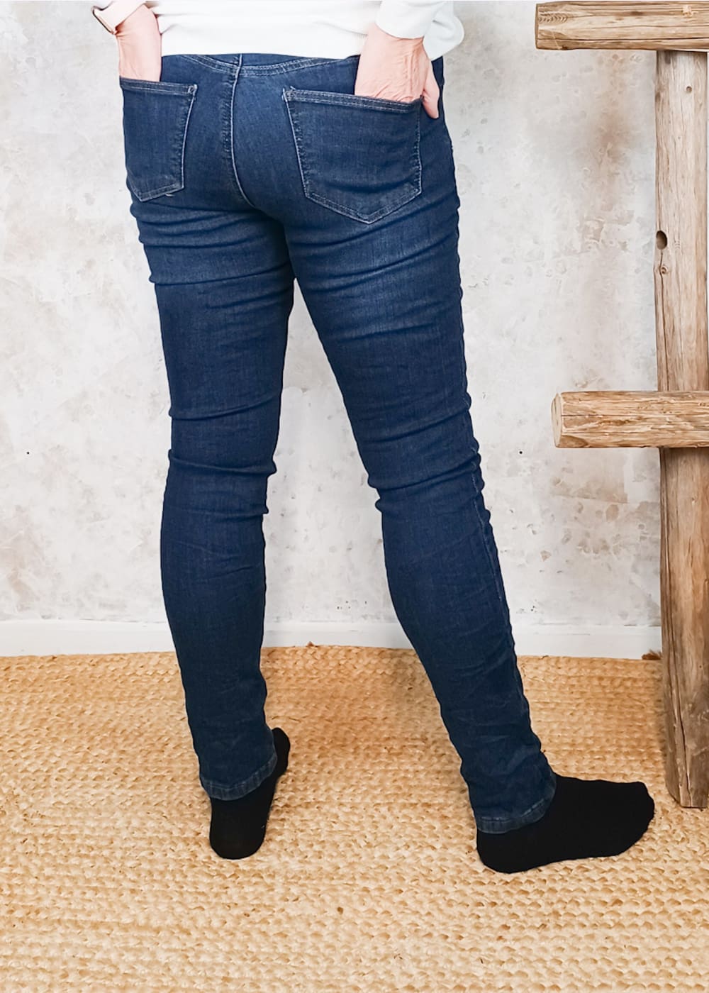 Farkku mapp katy backpocket t.sininen - farkku