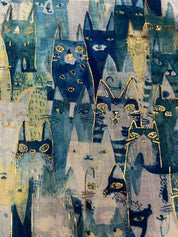 Kissahuivi eri värejä 1125