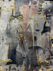 Kissahuivi eri värejä 1125