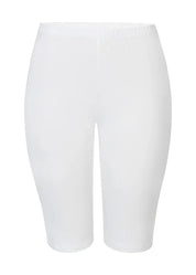 Biker shortsit zeze malus 684 valkoinen - caprit ja shortsit