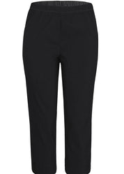 Capri zeze edith 17 musta 0625 | caprit ja shortsit