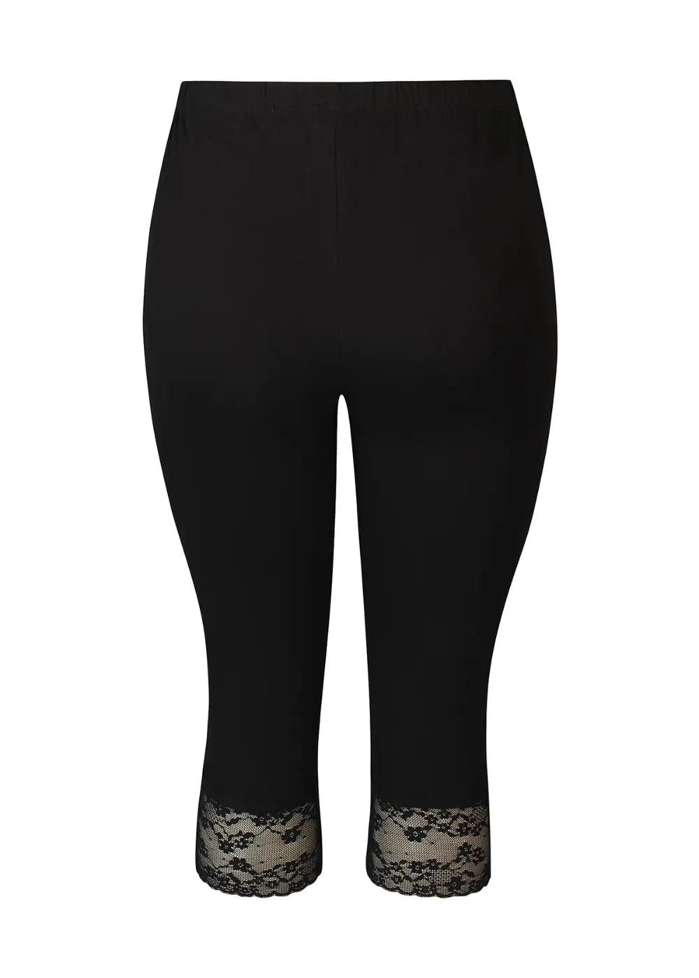 Capri zeze malus 616 pitsilahje musta 0425 - caprit ja shortsit