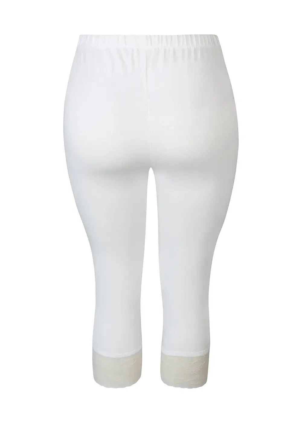 Capri zeze malus 616 pitsilahje valkoinen 0425 - caprit ja shortsit