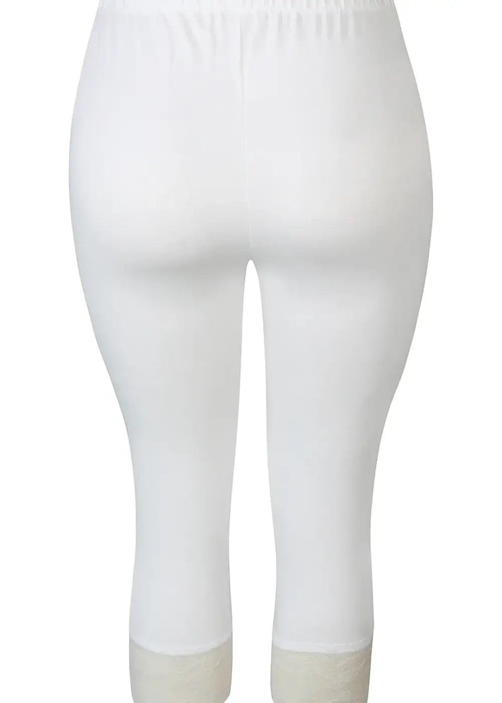 Capri zeze malus 616 pitsilahje valkoinen 0425 - caprit ja shortsit