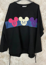 College mickey eri värejä 0224 - huppari