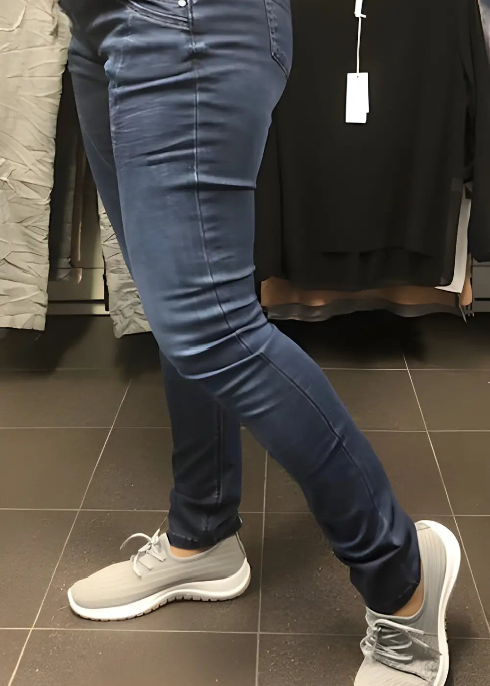 Farkku cream baiily power stretch jeans - farkku
