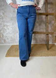 Farkku zeze issey leveälahje 0325 - farkku