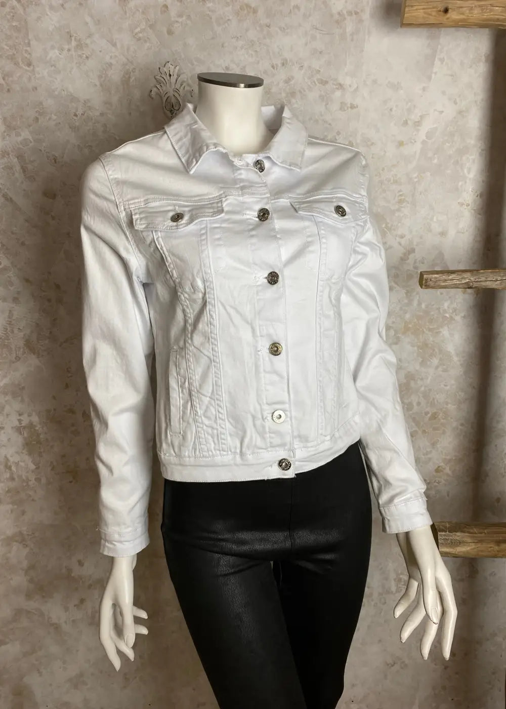 Farkkurotsi amanda valkoinen | takki