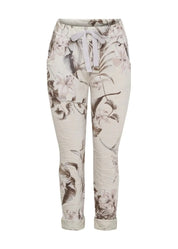 Housut Marta du chateau Rosabel beige 0626