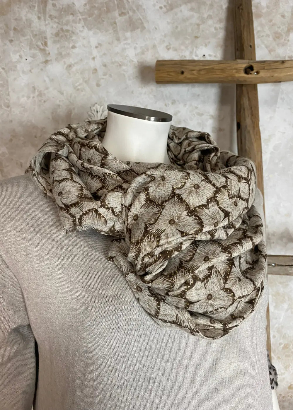 Huivi avery eri värejä 1224 - beige - huivit