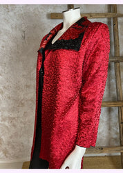 Kääntöjakku red rose punamusta 1124 - takki