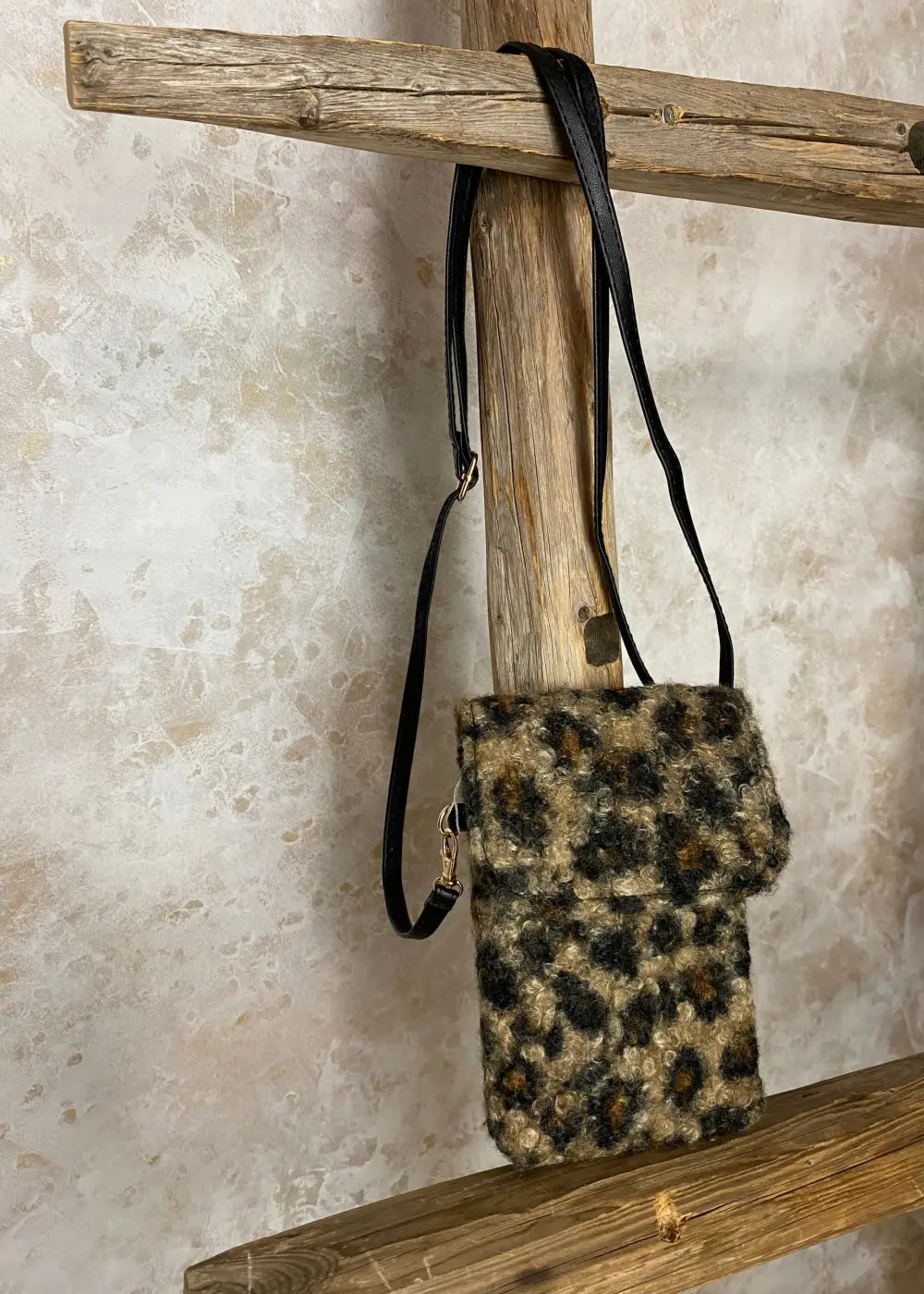 Kännykkälaukku eläinkuosi eri värejä 0924 - ruskea - laukut