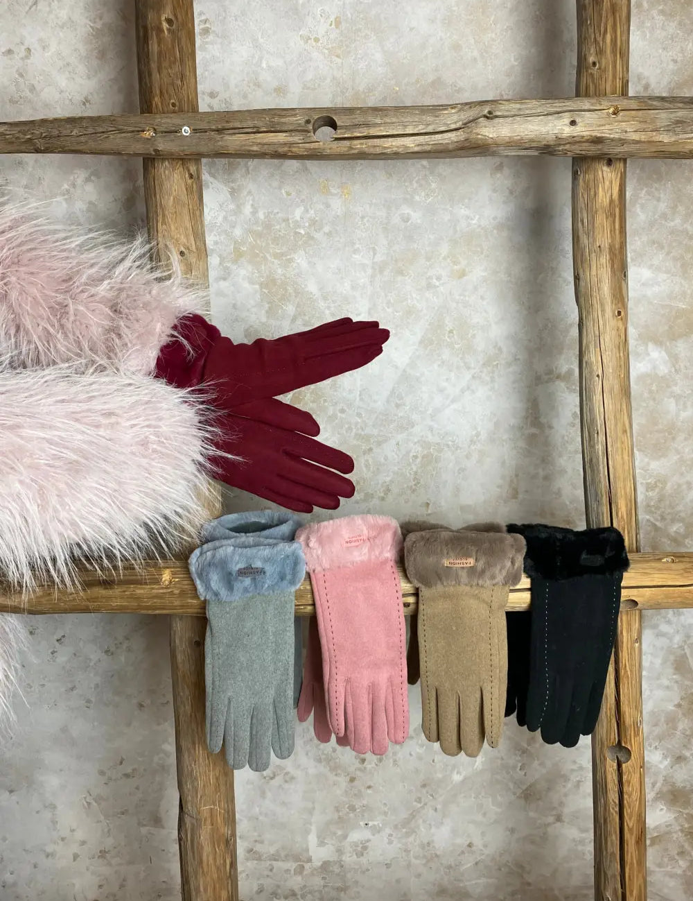 Käsine fashion eri värejä 1024 - käsineet