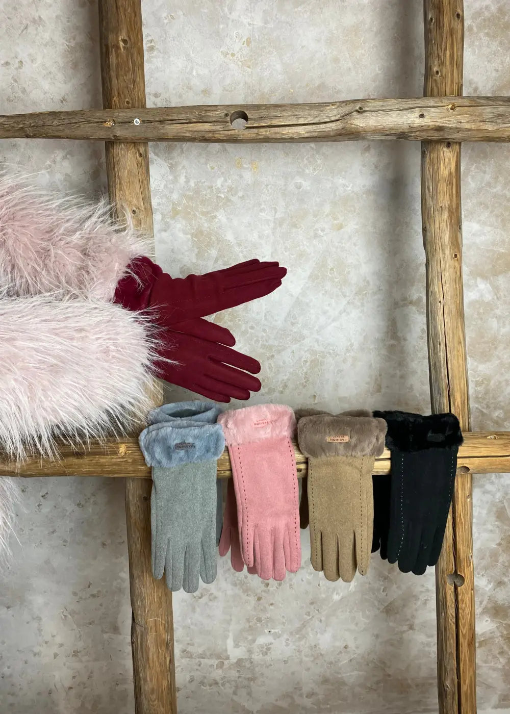 Käsine fashion eri värejä 1024 - käsineet