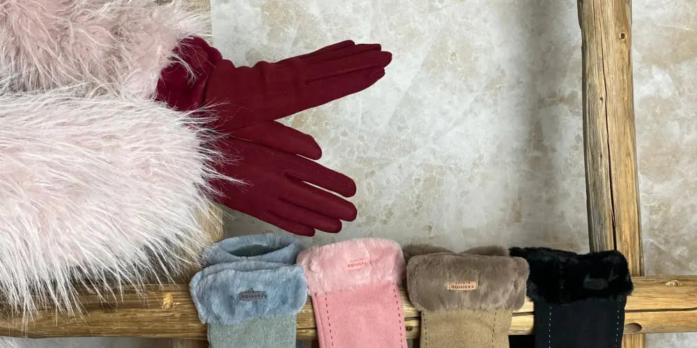 Käsine fashion eri värejä 1024 - käsineet