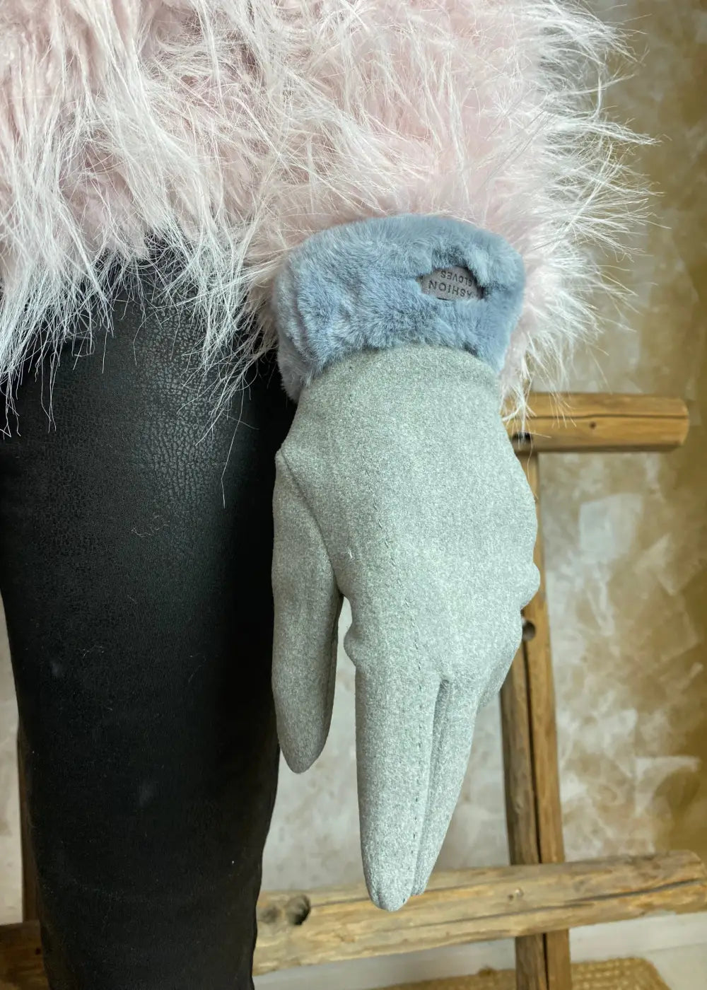 Käsine fashion eri värejä 1024 - harmaa - käsineet