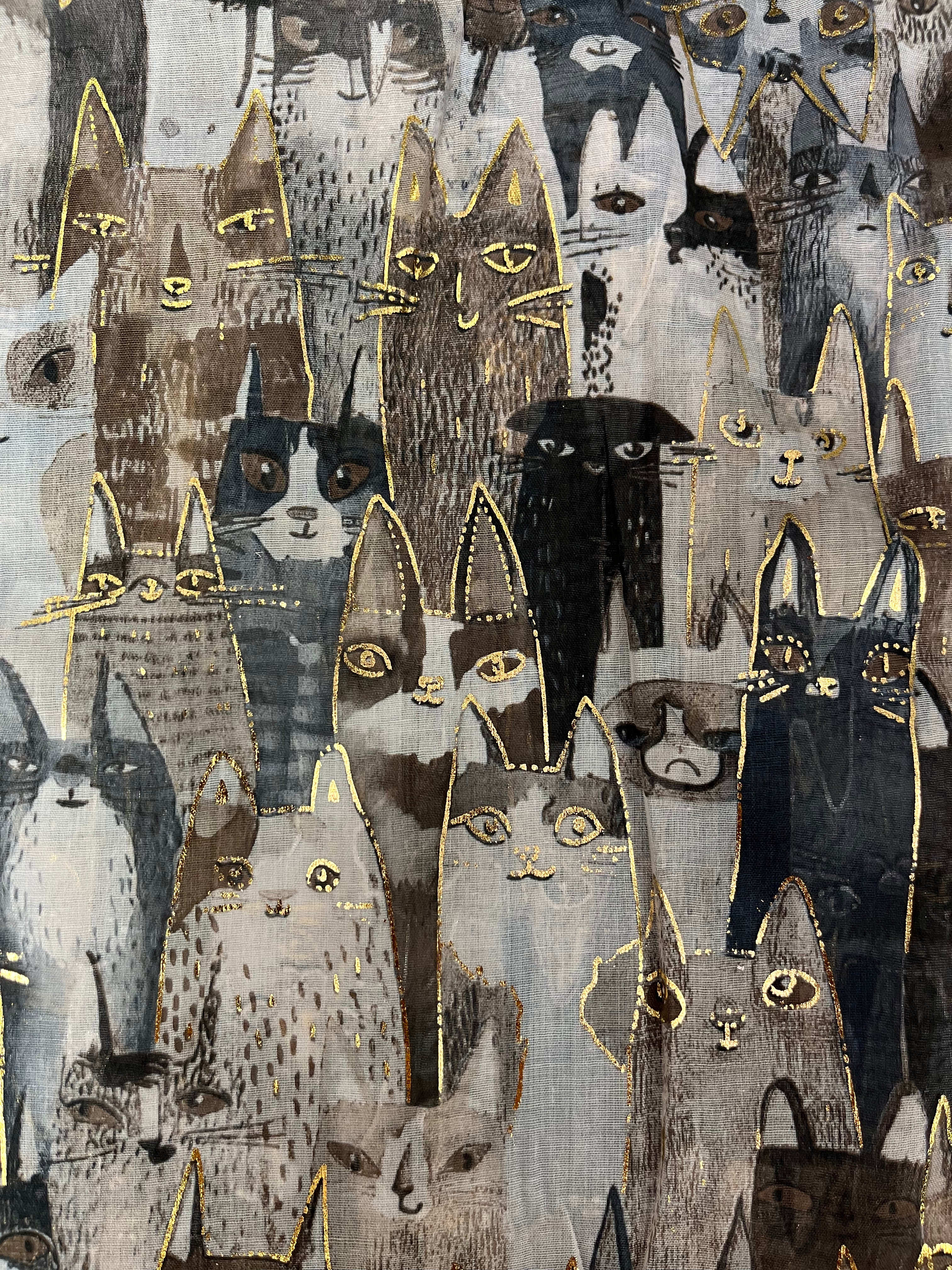 Kissahuivi eri värejä 1125