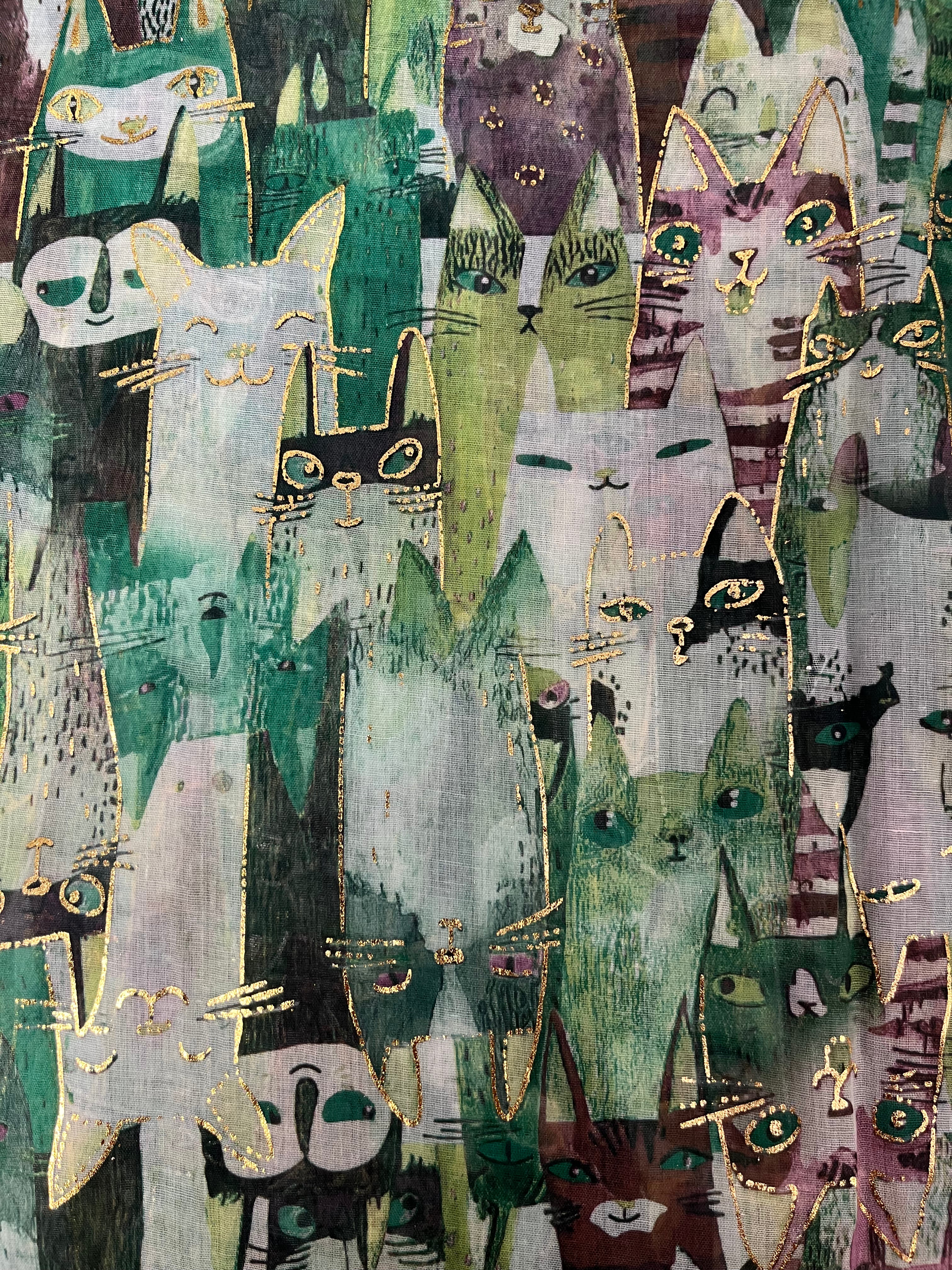 Kissahuivi eri värejä 1125