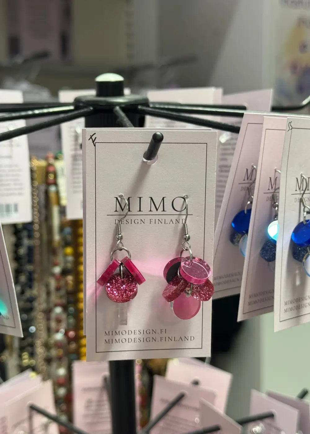 Korvakorut mimo hipsukka fuksia | korut