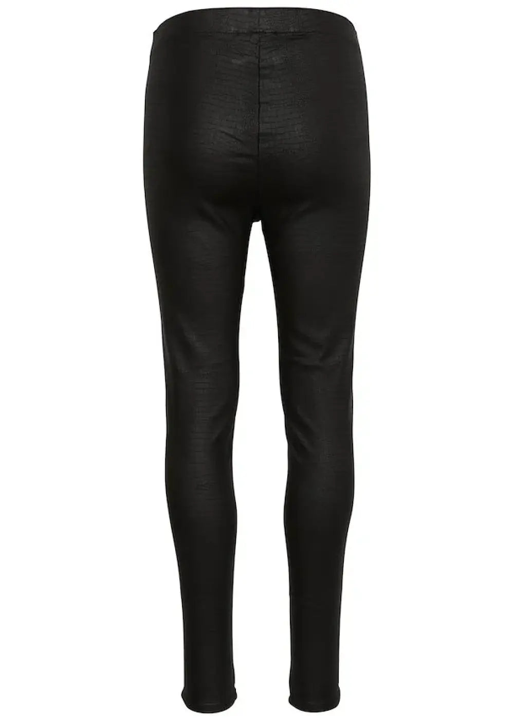 Koutattu jeggins cream tabea musta 0923 - housut