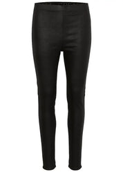 Koutattu jeggins cream tabea musta 0923 - housut