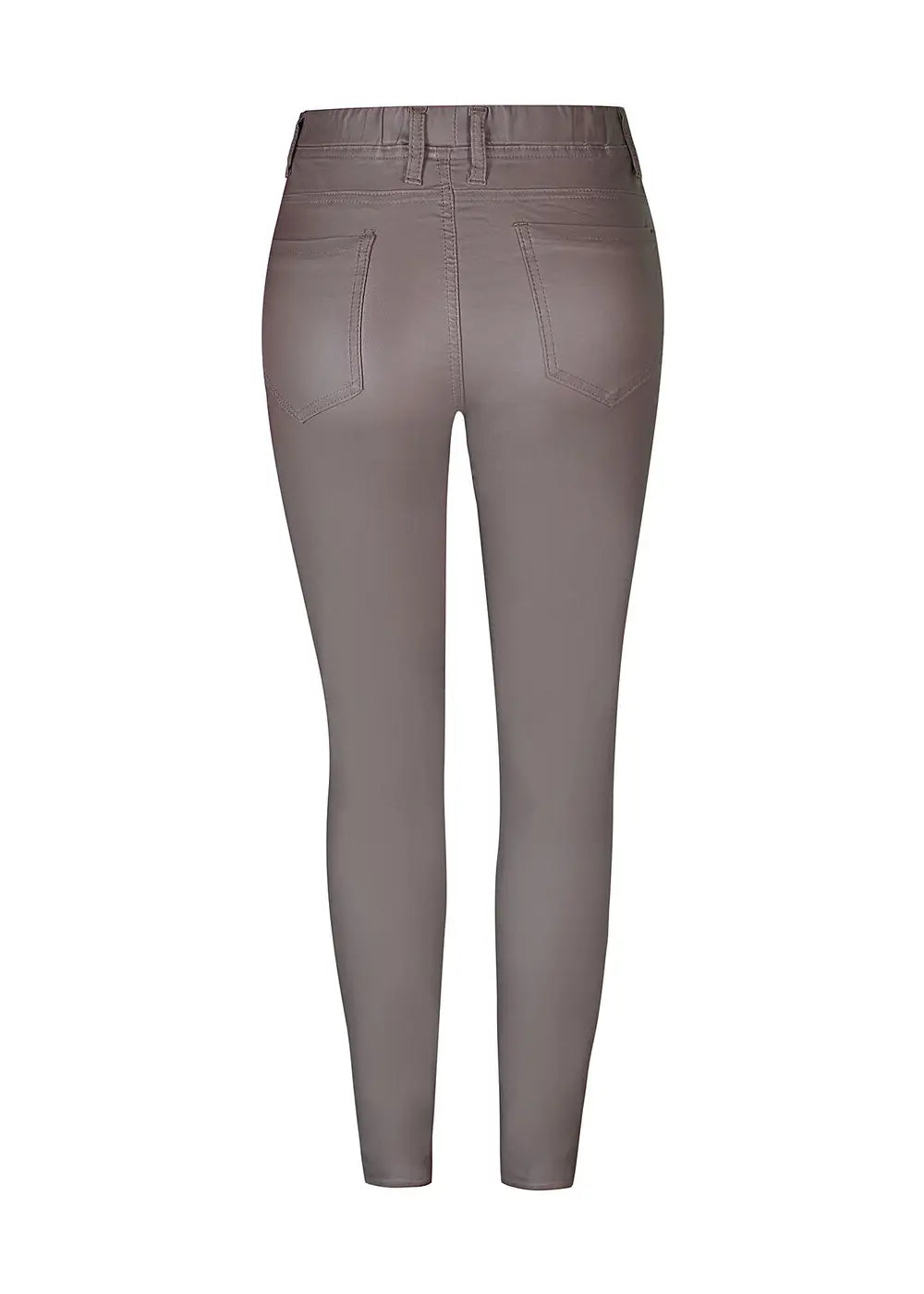 Koutattu jeggins housu Ze-Ze Dixie 469 taupe pitkä lahje 1125