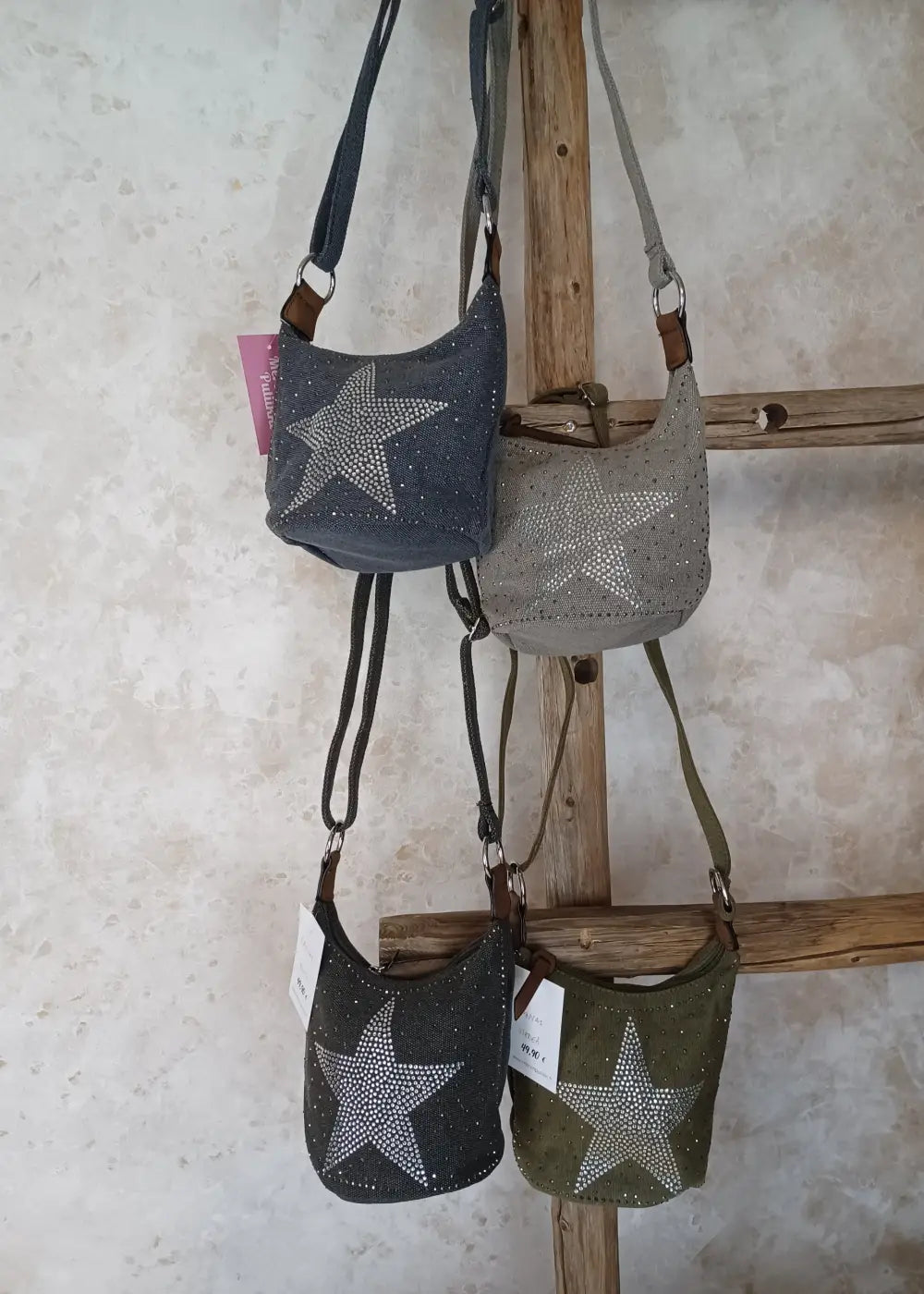 Laukku canvas eri värejä - laukut