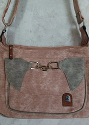 Laukku firenze roosa ja musta - laukut