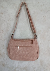 Laukku firenze roosa ja musta - laukut