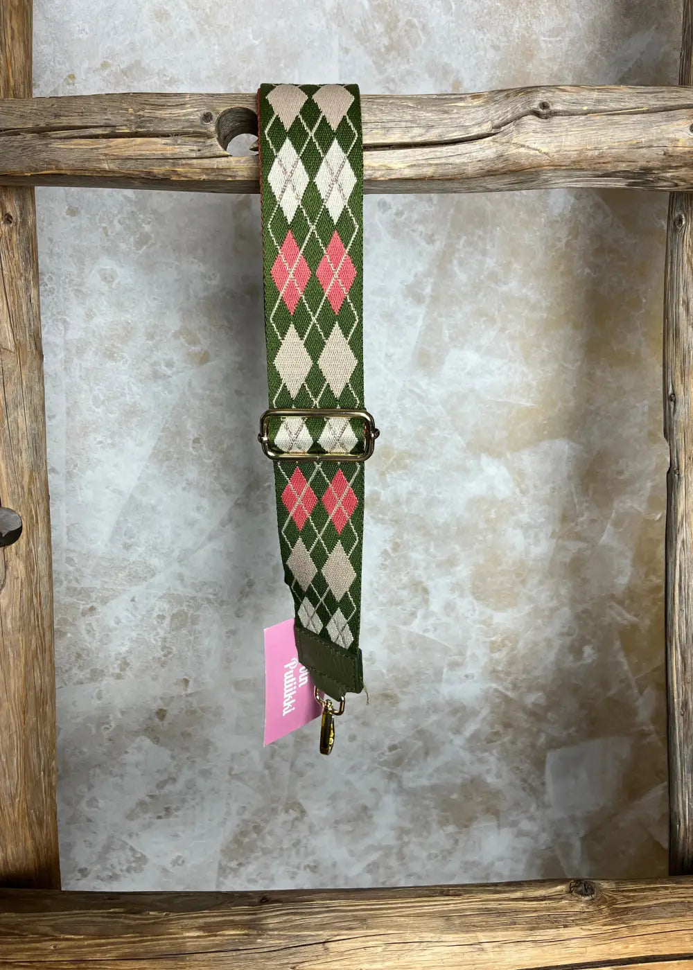 Laukkuhihna FP Pattern eri värejä