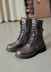 Naisten kimaltavat maiharit, glitter-pinta, vetoketju, nauhat ja lämmin nukkavuori – näyttävät kengät arkeen ja juhlaan